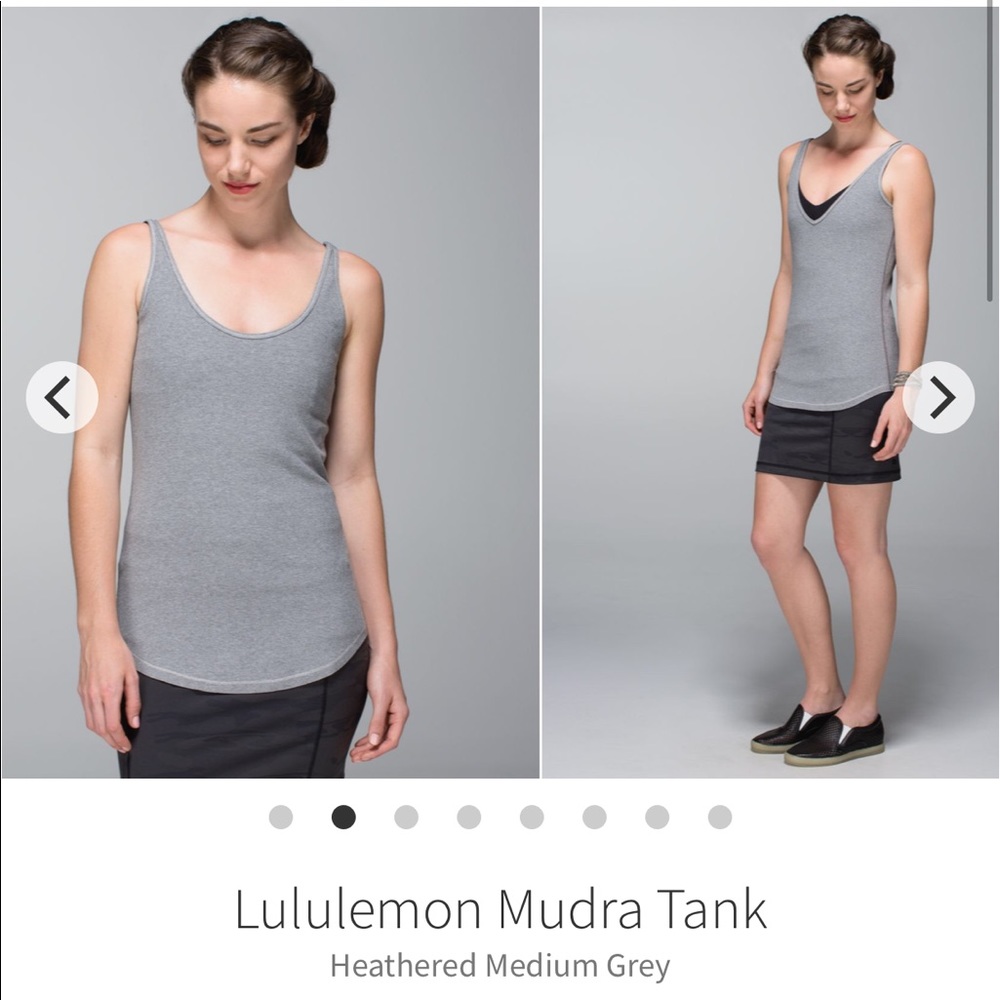 Lululemon ribbed “mudra” tank NWOT
